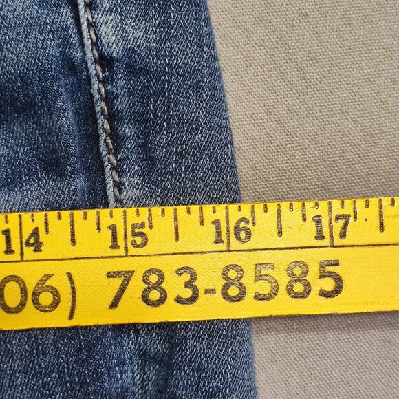 Silver Jeans Suki Capri women's size W26/L22 1/2 dark wash blue, low-rise - Picture 10 of 13